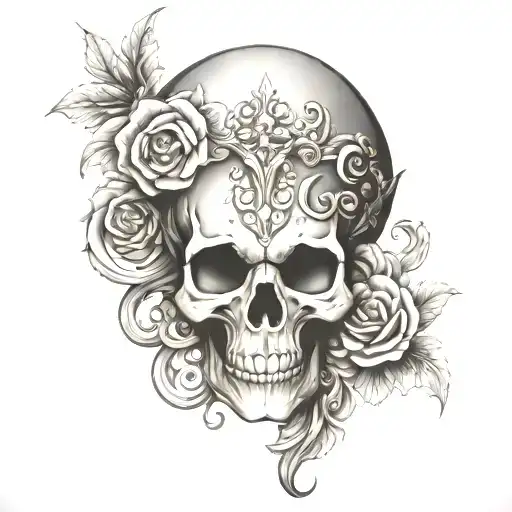 Skull Ornate