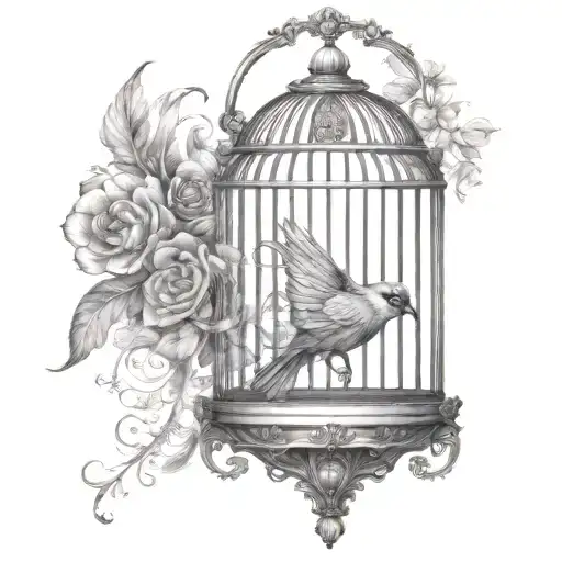 Ornate Bird Cage