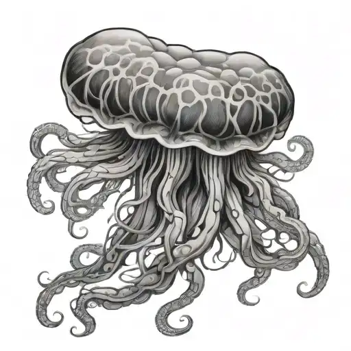 Meduse Animal Transparent