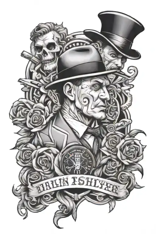 Italian Mobster Sleeve