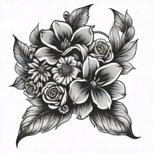 Bracelet Flower Bouquet