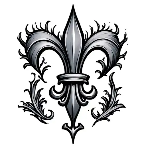 Fleur-de-lis Triathlon Symbol Morphing