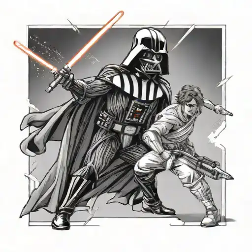 Star Wars Darth Vader Vs Anakin