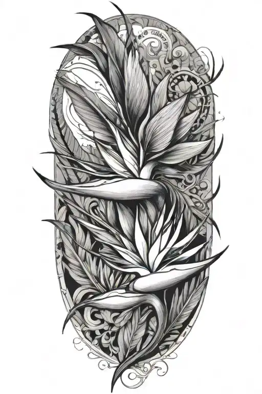 Bird Of Paradise Chasing Fibonacci Sequence