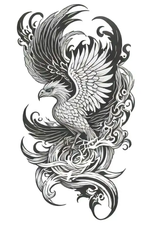 Faucheuse Phoenix Rising From Ashes