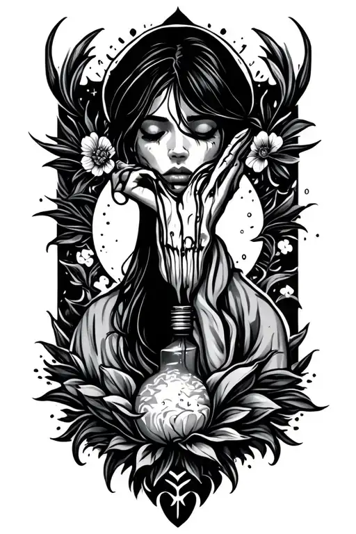 Idea Of Depression And Hope