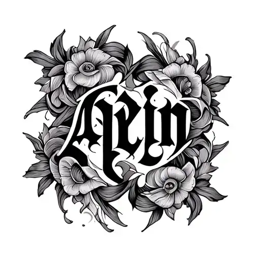 Two Word Ambigram Generator Aylin Silver