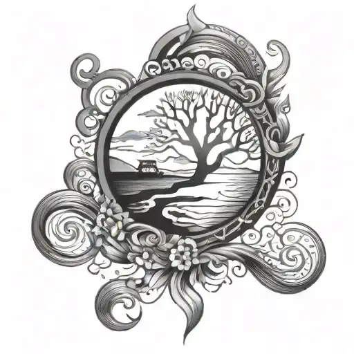 Friends Long Journey Symbolic