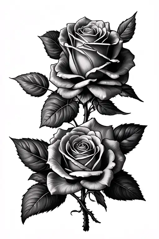 Tattoo For Wife On Forearm With Roses Growing