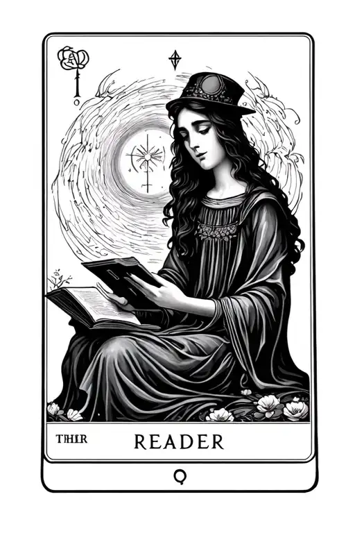 Reader Tarot Card