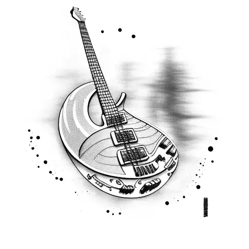 Soundwaves With A Bass Guitar