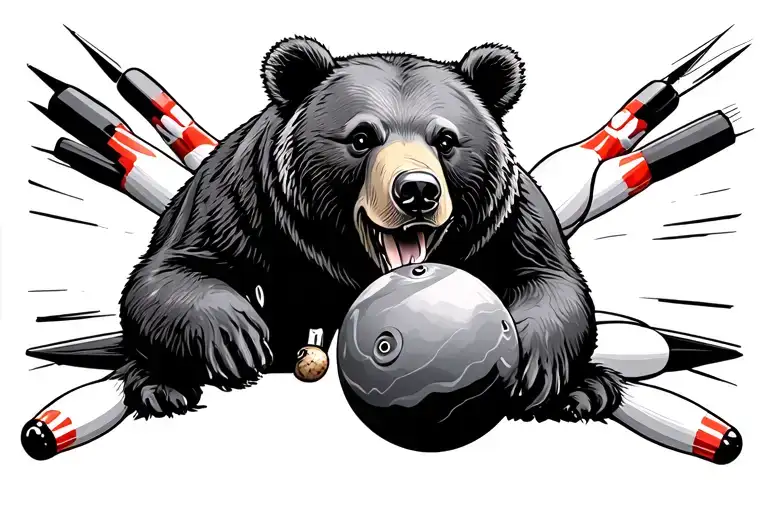 Bowling And Bear