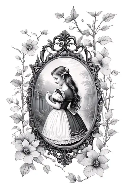 Alice In Wonderland Black Mirror Scene