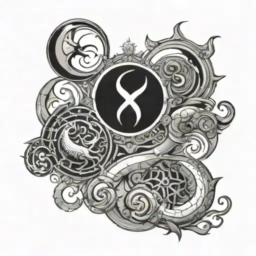 Taurus Sun Cancer Moon And Scorpio Rising Arm Sleeve