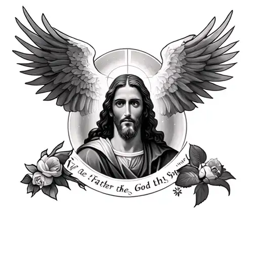 Create A Holy Trinity Tattoo Of God The Father The Son And The Holy Spirit