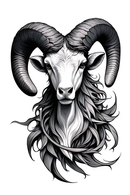 Aries Zodiac Sign Intertwined