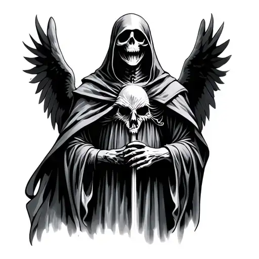 Angels Grim Reaper Standing
