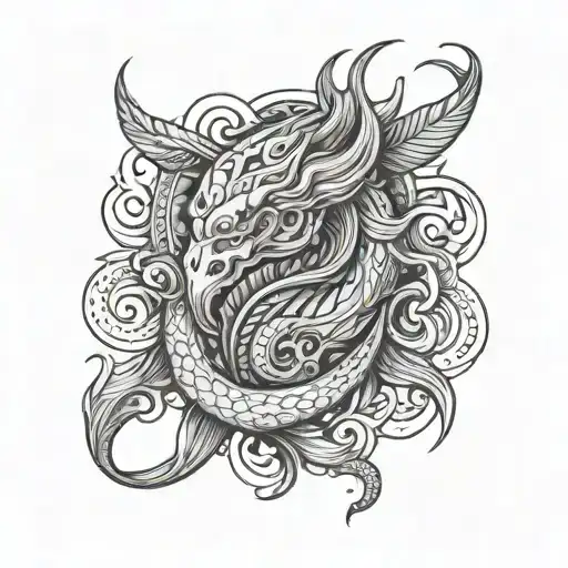 Bakunawa Skin For The Background