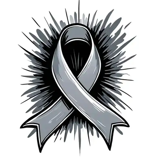 Cancer Awareness Ribbon