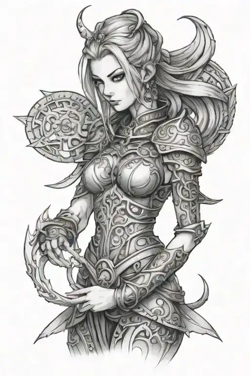 Ranni From Elden Ring With The Raya Lucaria Academy In The Background