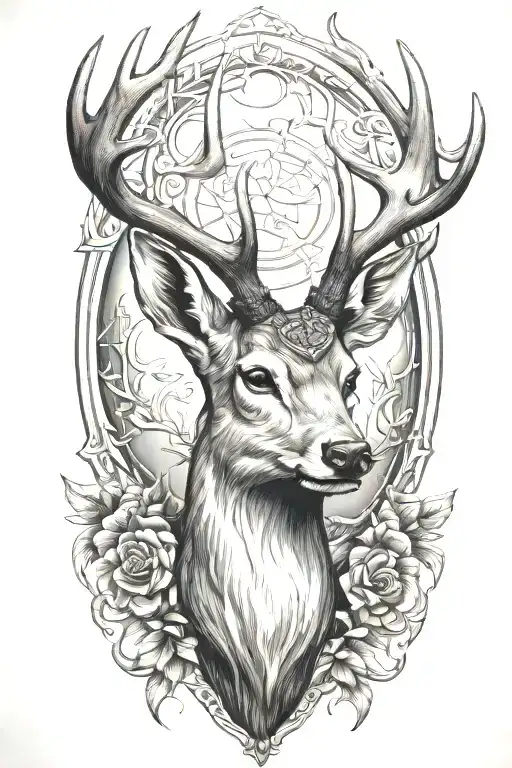 Deer Head Rack