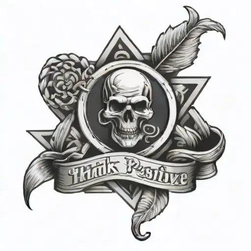 Think Positive Work Hard Earn Money And Respect