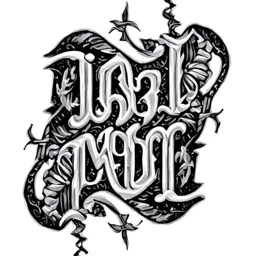 Two Word Ambigram Generator