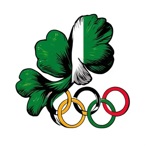 Irish Italian Olympic Rings