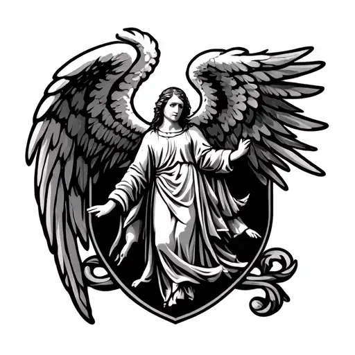 Guardian Angel Family Crest