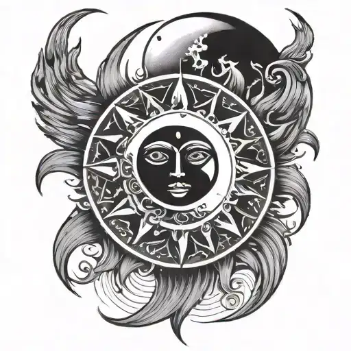 Sun And Moon Together