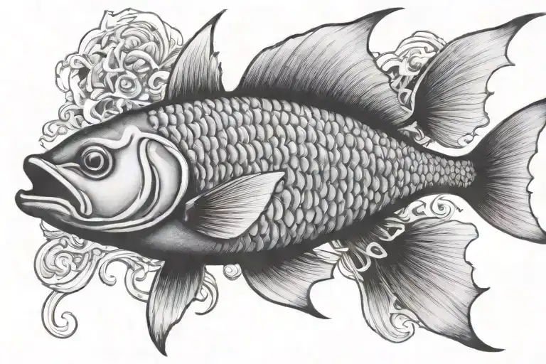 Fish Tattoo Design
