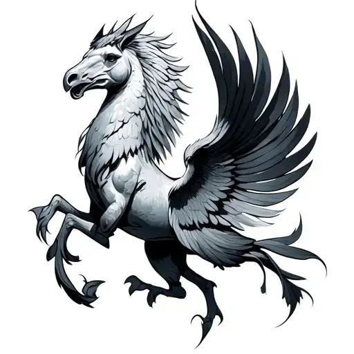 Pegasus And A Phoenix