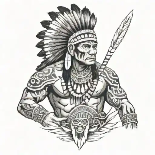 Taino Indian Warrior