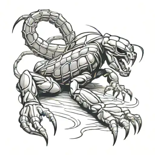 Scorpion King Sitting