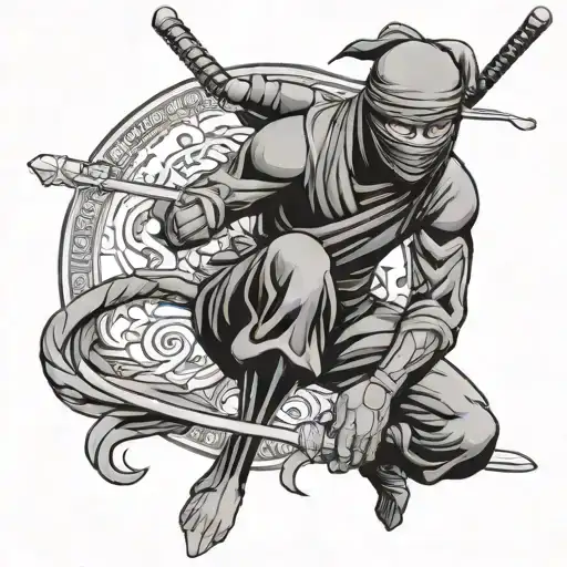 A Cool Black Ninja