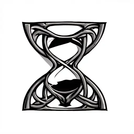 Celtic Hourglass Vecto