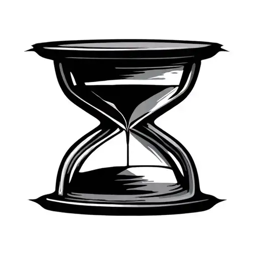 Tribal Hourglass Vector