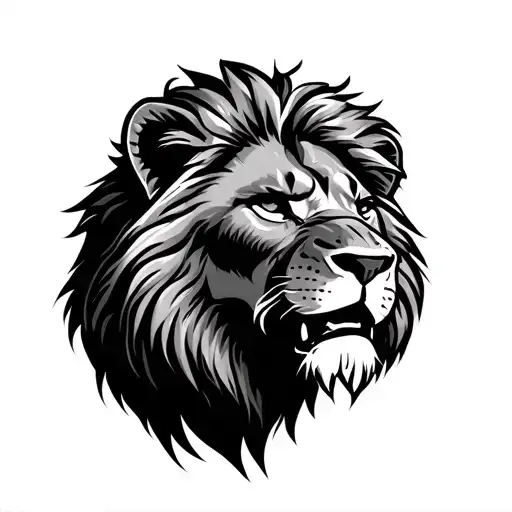 Street Lion Face Morphing