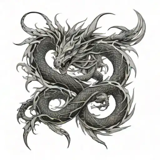 Dragon Intertwined