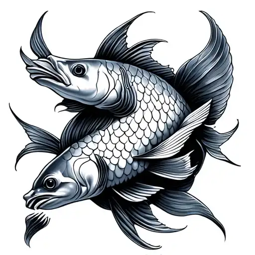 1995 Pisces Zodiac Sign Intertwined