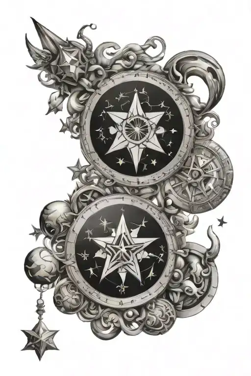 Zodiac Stars Representing