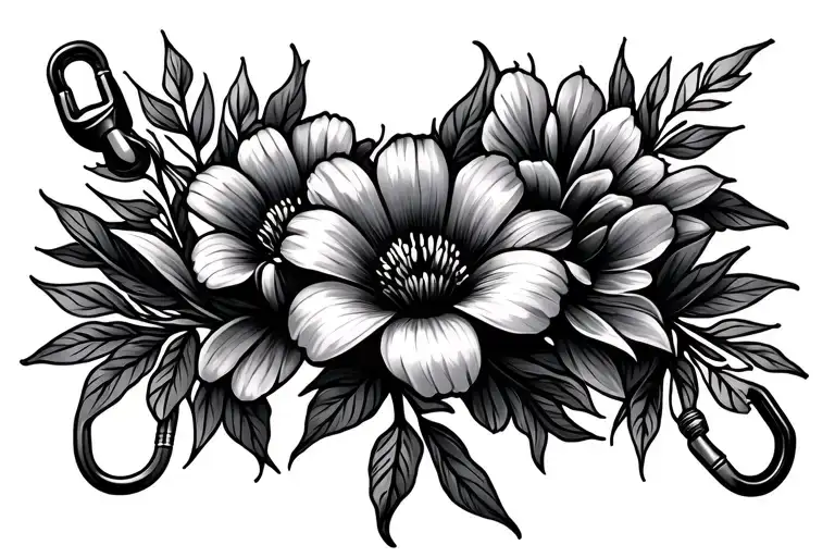 Carabiner Mountain Flowers