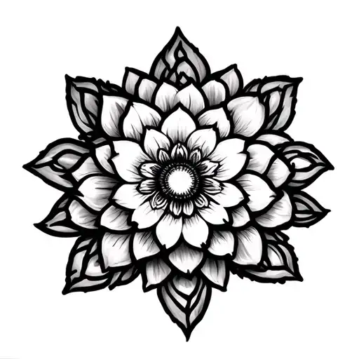 Lotus Mandala Hindu