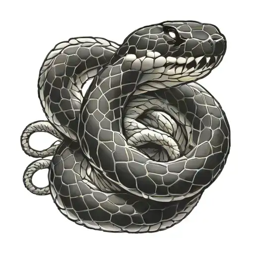 Snake Intertwined