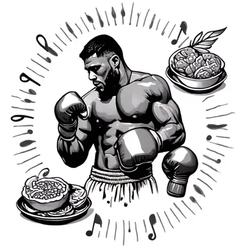 Food Music Boxing