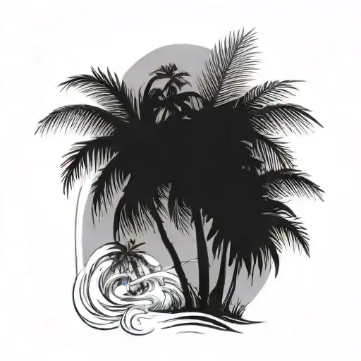 Palm Tree Surrounded
