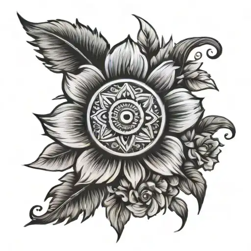 Filipino Sun And Flowers