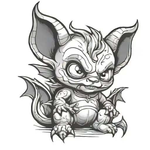 Cute Little Devil With No Body