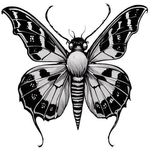 Moth Mom And Daughers