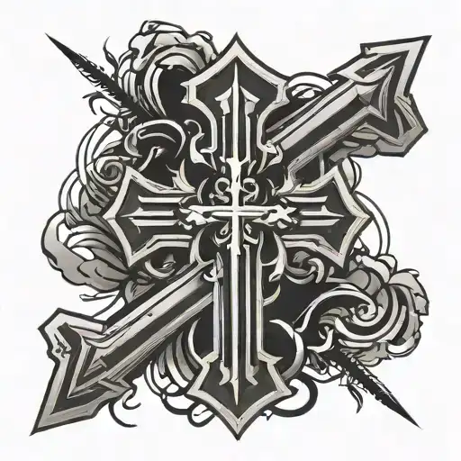 Tactical Christian Cross